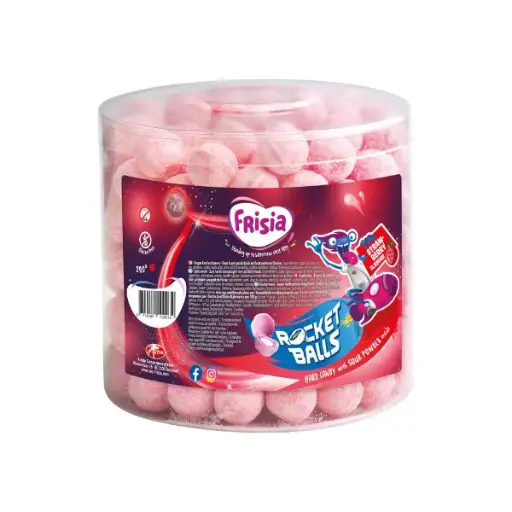 Rocket Balls Citric Fraise Vegan