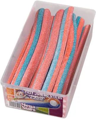 Jumbo Sticks Fizzy Bicolor